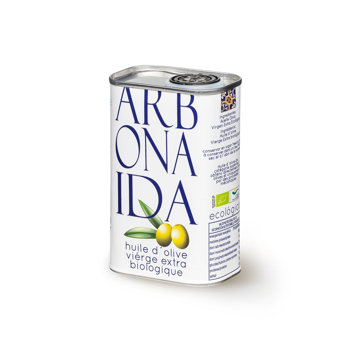 Arbonaida Organic EVOO Tin