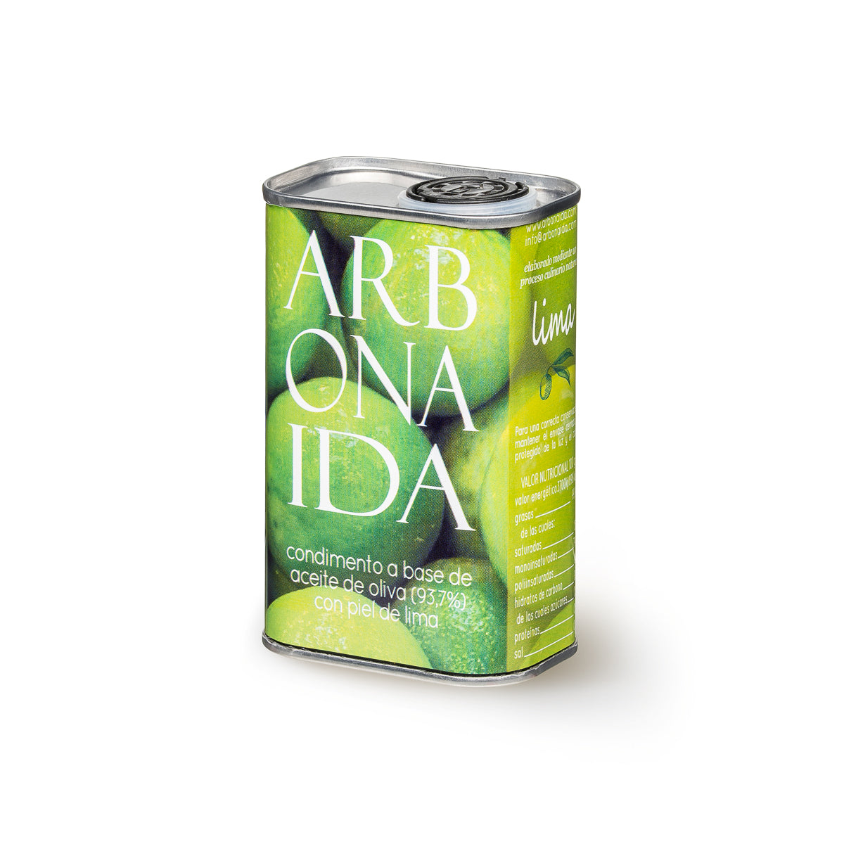 Arbonaida Lime EVOO Tin